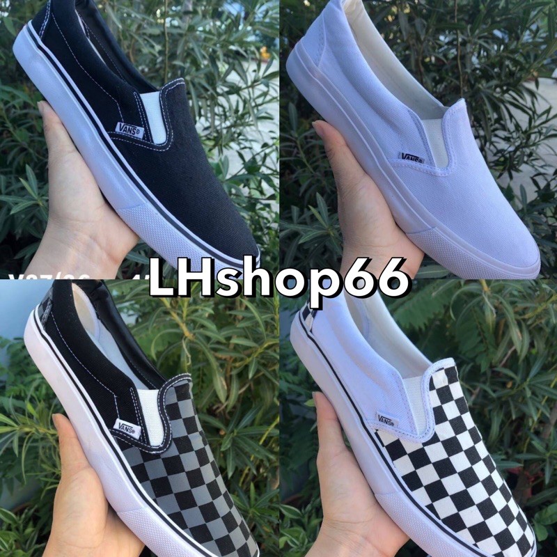 ภาพหน้าปกสินค้ารองเท้าผ้าใบ แบบสวม slip-on แบบผ้า ใส่สบาย ใส่ได้ทั้งผู้หญิง&ผู้ชาย จากร้าน lhshop66 บน Shopee