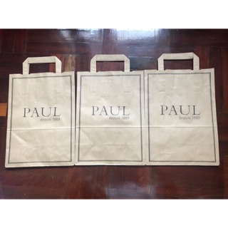 ภาพหน้าปกสินค้า[พร้อมส่ง] ถุงกระดาษ PAUL ที่เกี่ยวข้อง