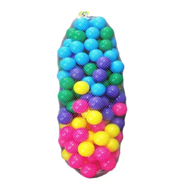 บอลปลอดสาร-apex-100-ลูก-วัสดุคุณภาพ-บอลบ้านบอล-ของเล่นเด็ก