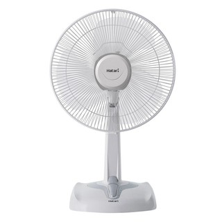 พัดลมตั้งโต๊ะ พัดลมตั้งโต๊ะ 14นิ้ว HATARI HE-T14M3 สีเทา พัดลม เครื่องใช้ไฟฟ้า DESK FAN HATARI HE-T14M3 14