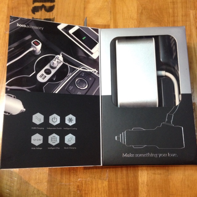 อุปกรณ์เสริมภายในรถยนต์﹉HOCO Z13 (1 ออก 5 ช่อง)ตัวขยายช่องชาร์จในรถยนต์ ...