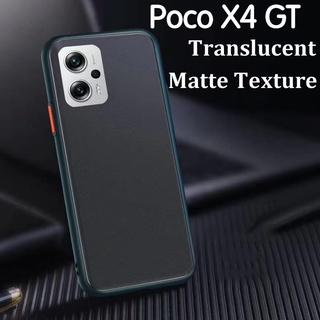 Redmi Note12 5G/Redmi Note12 4G/Poco X5 5G/Poco X4 GT 5G(พร้อมส่งในไทย)เคสขอบนิ่มหลังแข็งขุ่นคลุมกล้องXiaomi Poco X4 GT