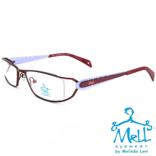 Mell eyewear by Melinda Looi แว่นตา รุ่น ME 069 กรอบแว่นตา ( สำหรับตัดเลนส์ ) ทรงสปอร์ต วัสดุ สแตนเลสสตีล ขาข้อต่อ