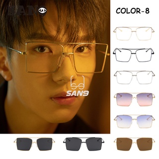 ภาพหน้าปกสินค้า【Ready Stock】COD (San9)High-quality metal double beam anti-radiation anti-blue light computer eye protection Eyeglasses ที่เกี่ยวข้อง