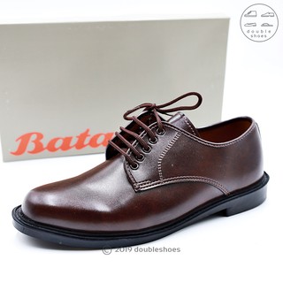 Bata(บาจา) รองเท้าผู้กำกับลูกเสือ สีน้ำตาล (821-4782) ไซส์ 5-12