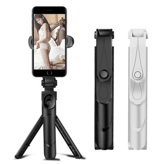 พับบลูทู ธ มือถือเซลฟี Holder โทรศัพท์ติดขาตั้งกล้องขาตั้ง Monopod