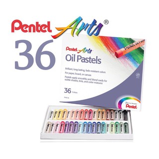 Pentel Oil Pastels สีชอล์คเพนเทล เซ็ท 36 สี