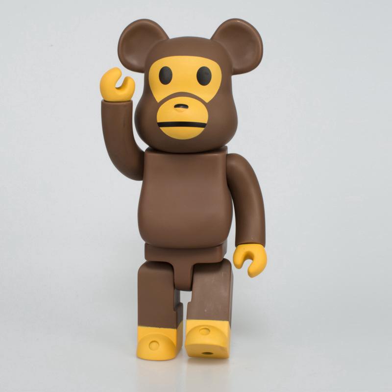 BEARBRICK Bape Orangutan Toy หุ่นและของสะสมอื่นๆ