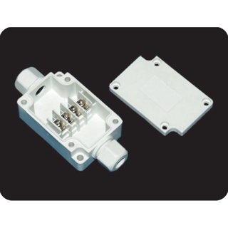 PBT-4P :Terminal Block Box IP66 (กล่องพลาสติก พร้อมเทอร์มินอลบล็อก)TIBOX, Size : 60x40x24 mm.