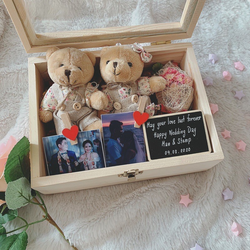 ของขวัญวันเกิด ของขวัญแต่งงาน ของขวัญให้แฟน ของขวัญครบรอบ กล่อง 6X8” |  Shopee Thailand
