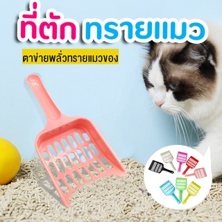 ภาพหน้าปกสินค้า(ถูกสุด) ที่ตักอึ ทรายแมว ตักทรายแมว ห้องน้ำแมว (สุ่มสี) ที่เกี่ยวข้อง