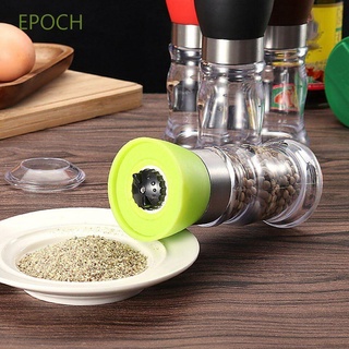 EPOCH Adjustable Coarseness Mill Home Kitchen Gadgets Pepper Grinder Restaurant Cooking Bottle Ceramic Core BBQ Tool Spice Storage Seasoning Jar/Multicolor