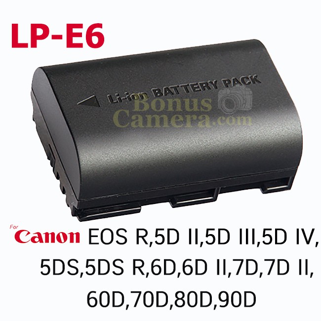 lp-e6-แบตเตอรี่กล้องแคนนอน-eos-r-5d-mk-ii-mk-iii-mk-iv-5ds-5ds-r-6d-6d-mk-ii-7d-7d-mk-ii-60d-70d-80d-90d-canon-battery