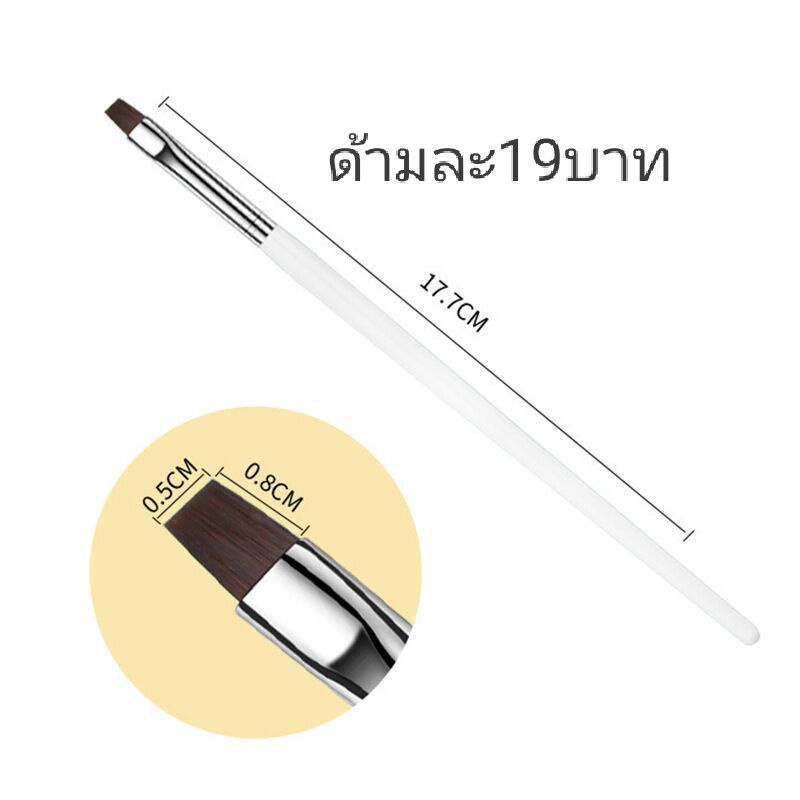 แปรงทาสีเล็บเจลด้ามละ19บาท-ออเดอร์ขั้นต่ำ50บาทขึ้นไป