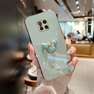 เคสนิ่ม ขอบตรง ลายหมีน่ารัก สําหรับ HUAWEI mate60 Pro mate50 Pro mate40 Pro mate20 Pro mate20X