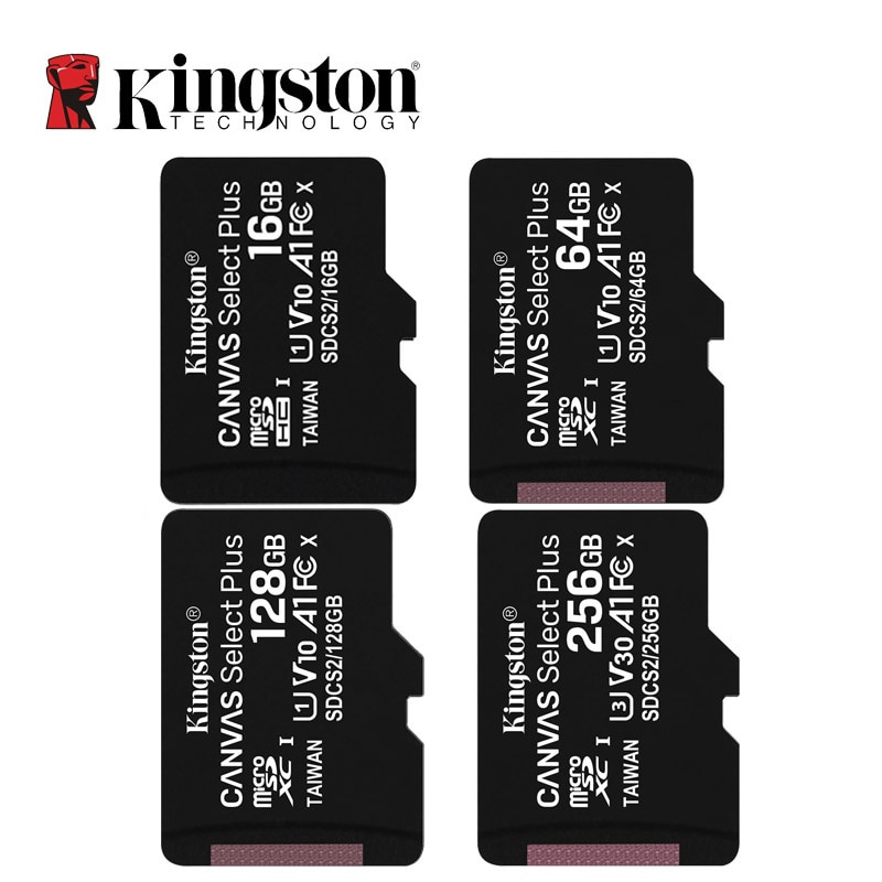 ใหม่ล่าสุด-ของแท้-100-เมมโมรี่การ์ด-kingston-micro-sd-c10-128gb-64gb-32gb-256gb-u1-up-to-80mb-s-card-class-10-sdhc-sdxc-mini-sd-card-uhi-s