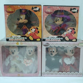 🌟SHOP RECOMMEND!🌟 Disneys Mickey&Minnie PVC Figures&Dolls, Sega Prize ขนาด 6