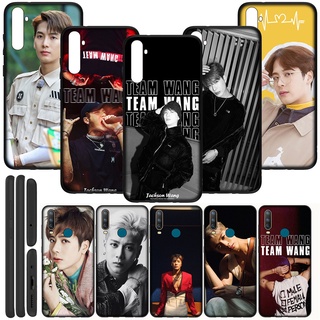 เคสโทรศัพท์มือถือ ซิลิโคนนิ่ม ลาย Jackson GOT7 TEAM WANG C2-TH47 สีดํา สําหรับ OPPO F5 F7 F9 Pro A7X A39 A57 4G