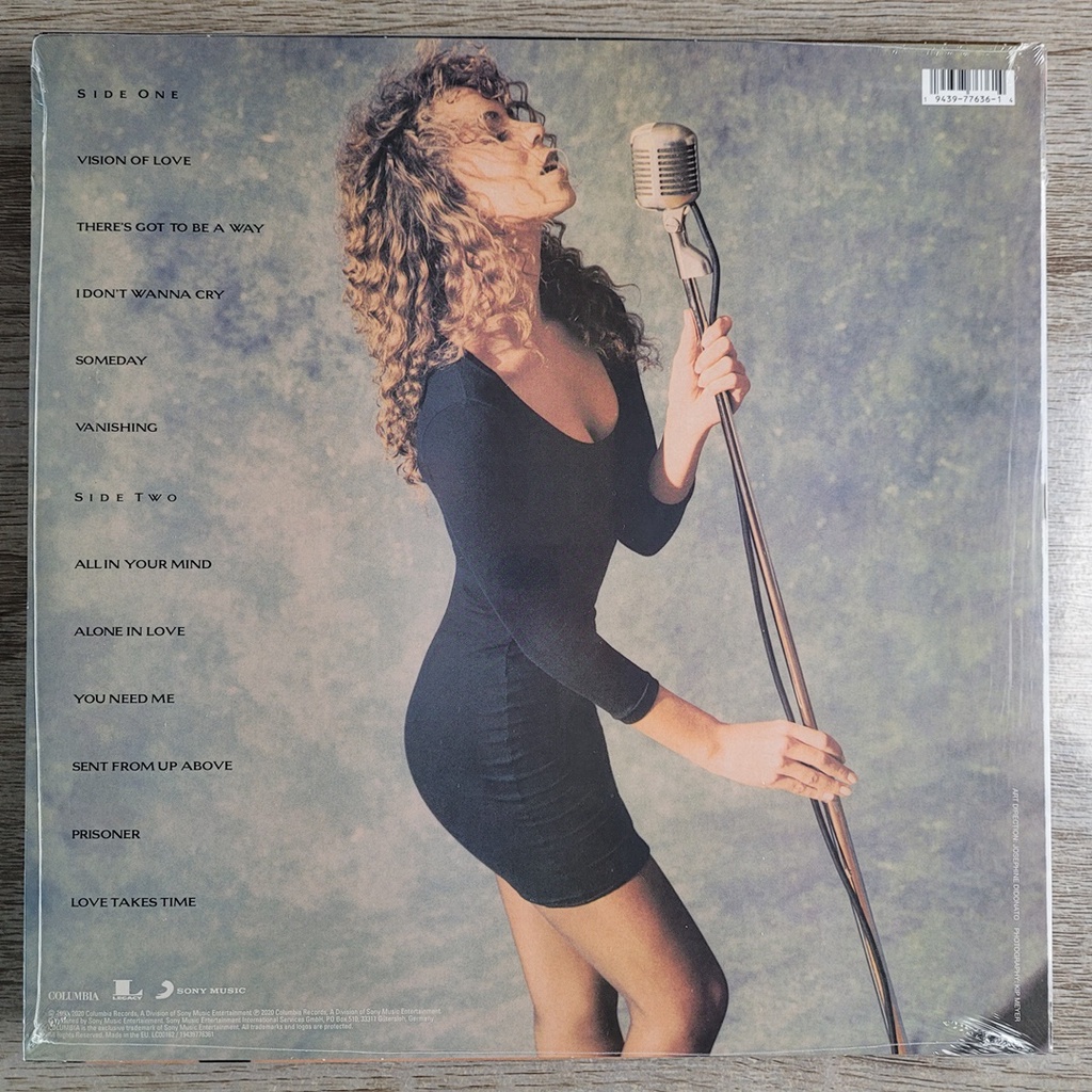 แผ่นเสียง-vinyl-lp-mariah-carey-mariah-carey-ใหม่และซีล-ss