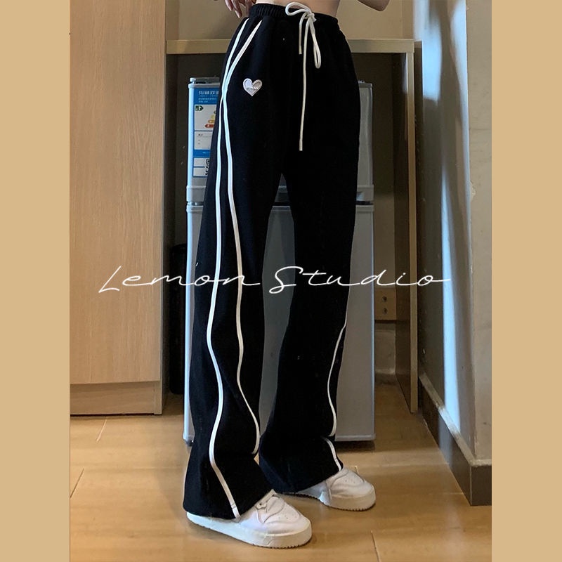 lemon-studio-กางเกง-กางเกงขายาว-รุ่นยาว-สีดำ-11079
