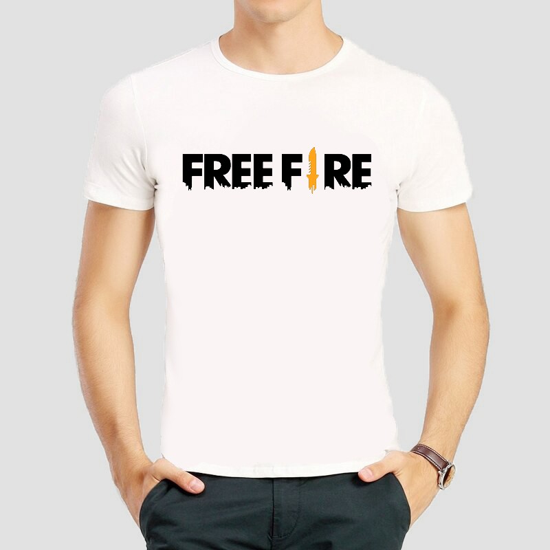 แฟชั่นคลาสสิกเสื้อfreefire-งานดี-ถูกที่สุด-ฟรีฟรายราคาเริ่ม-150-บาท-ผ้าดี-cotton100-สกรีนแบบเฟล็ก-pu