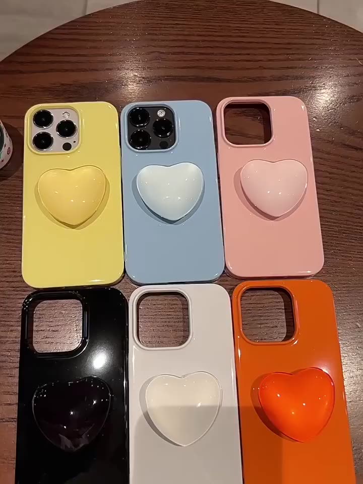 เคสโทรศัพท์มือถือ-pc-แข็ง-กันกระแทก-พร้อมขาตั้ง-สีมาการองน่ารัก-สําหรับ-iphone-12-13-14-pro-max