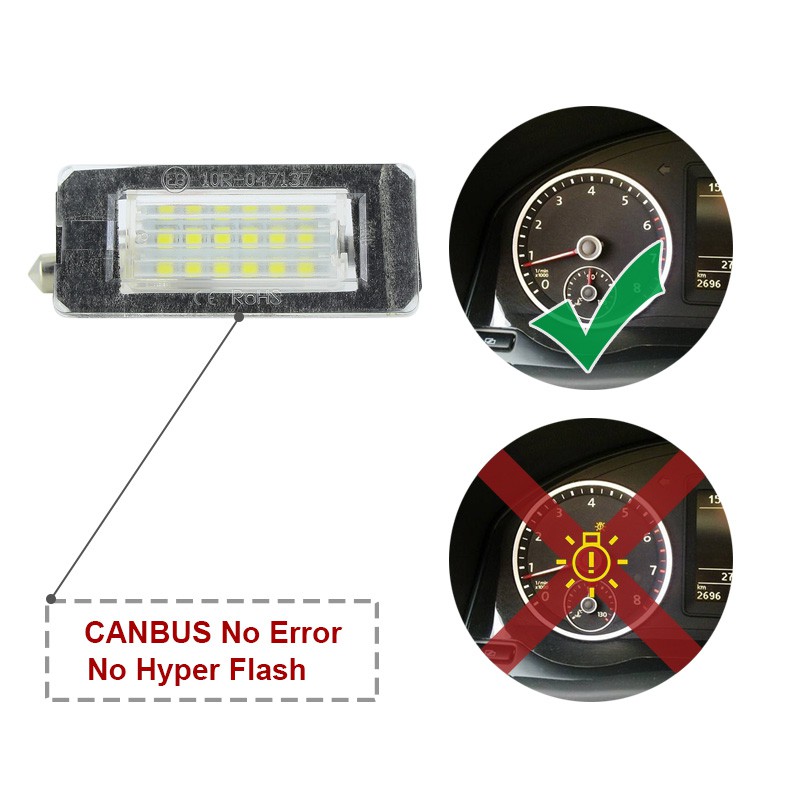 หลอดไฟ-led-canbus-ติดป้ายทะเบียนรถยนต์สำหรับ-bmw-mini-r-56