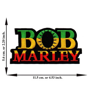 ตัดรีด ตัวรีดติดเสื้อ อาร์มปัก ติดเสื้อปัก ปักเสื้อ DIYลาย BOB MARLEY