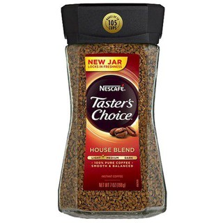 Nescafe Tasters Choice House Blend 198g. เนสกาแฟ เทสเตอร์ชอยส์ กาแฟสำเร็จรูป (USA Imported) 198กรัม.