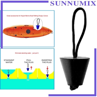 ( Sunnimix ) จุกปิดท่อระบายน้ําซิลิโคนสําหรับเรือคายัคเรือแคนู