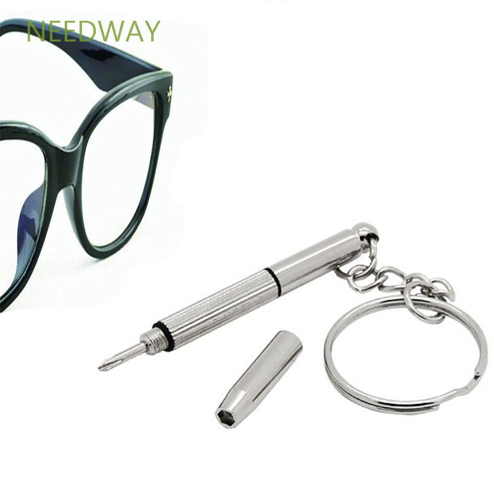 NEEDWAY For Eyeglasses Screwdriver Sunglasses Hand Multifunctional Tool