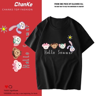 🧸 NeW Collection 🧸 เสื้อยืดคอกลมลายสุดเฟี้ยว สตรีทสุดเท่ห์ ผ้าดีราคาถูกสุด ✨T-838