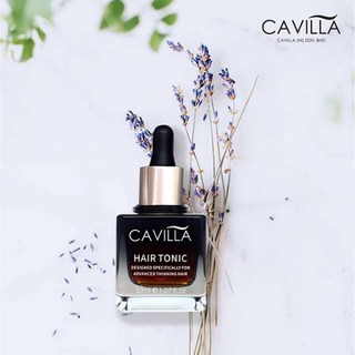 เซรั่มปลูกผม บำรุงหนังศีรษะ ลดผมร่วมผมบาง ช่วยให้ผมดกขึ้น CAVILLA HAIR TONIC ขนาด 30 มล.