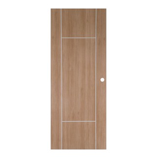 Interior door AZLE 80X200CM BEECH MD1 DOOR Door frame Door window ประตูภายใน ประตูภายใน AZLE MD1 80x200 ซม. สี BEECH ประ