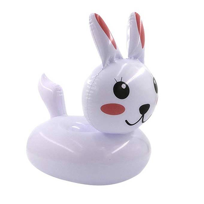 float-me-summer-ที่วางแก้วเป่าลม-กระต่าย-inflatable-rabbit-cup-holder
