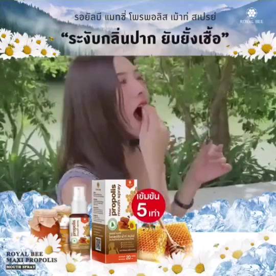 สูตรใหม่-เข้มข้น-5-เท่า-สเปร์ยพ่นคอ-propoliz-mouth-spray-ขนาดจัมโบ้-20ml-เกรดพรีเมี่ยม-เกรดดีที่สุดในโลก-พร้อมส่ง