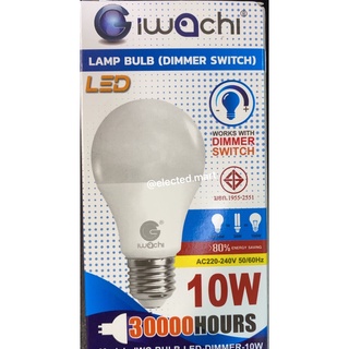 หลอดไฟ LED หรี่ไฟได้ DIMMER LED BEC PERFECT DIM 10W 9W A60