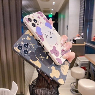 เคสโทรศัพท์มือถือ ซิลิโคนนุ่ม ลายหมี Violent สําหรับ OPPO A95 A76 A96 A3S A12E A5S A7 A12 F9 F11 PRO A31 A53 A33 A5 A9 2020 A15 A15S A16 A52 A92 F1S A54 A83 A1K A93 A94 4G A37 A71 A16K A74 5G