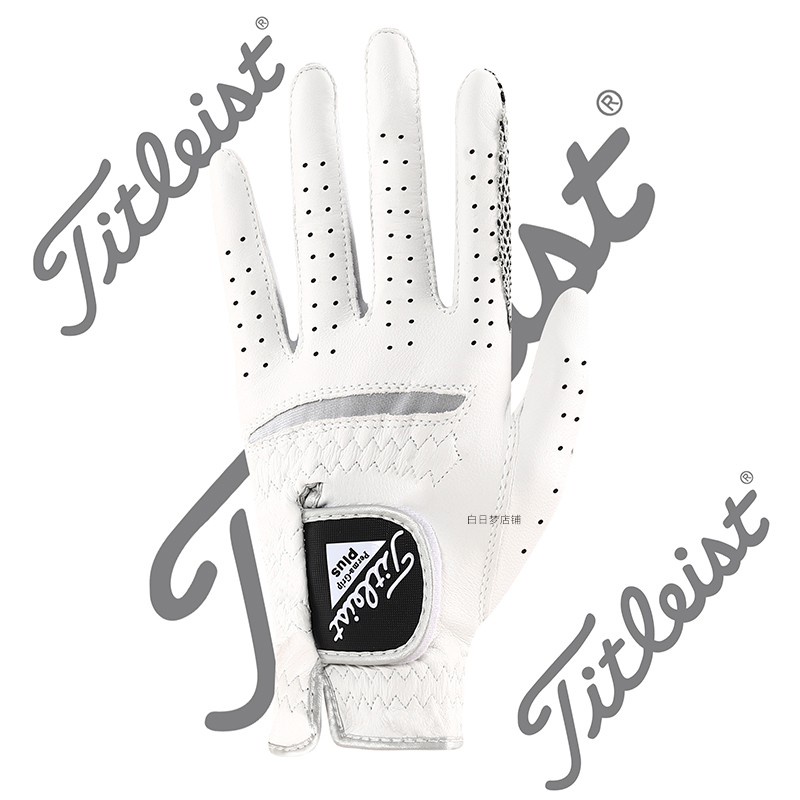 titleist-ถุงมือกอล์ฟ-ถุงมือกีฬา-หนังแกะ-สําหรับผู้ชาย