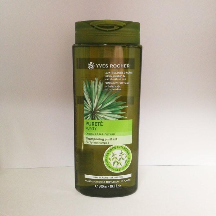 Yves Rocher Purity Purifying Shampoo for Oily Hair 300 ml อีฟโรเช พูริ