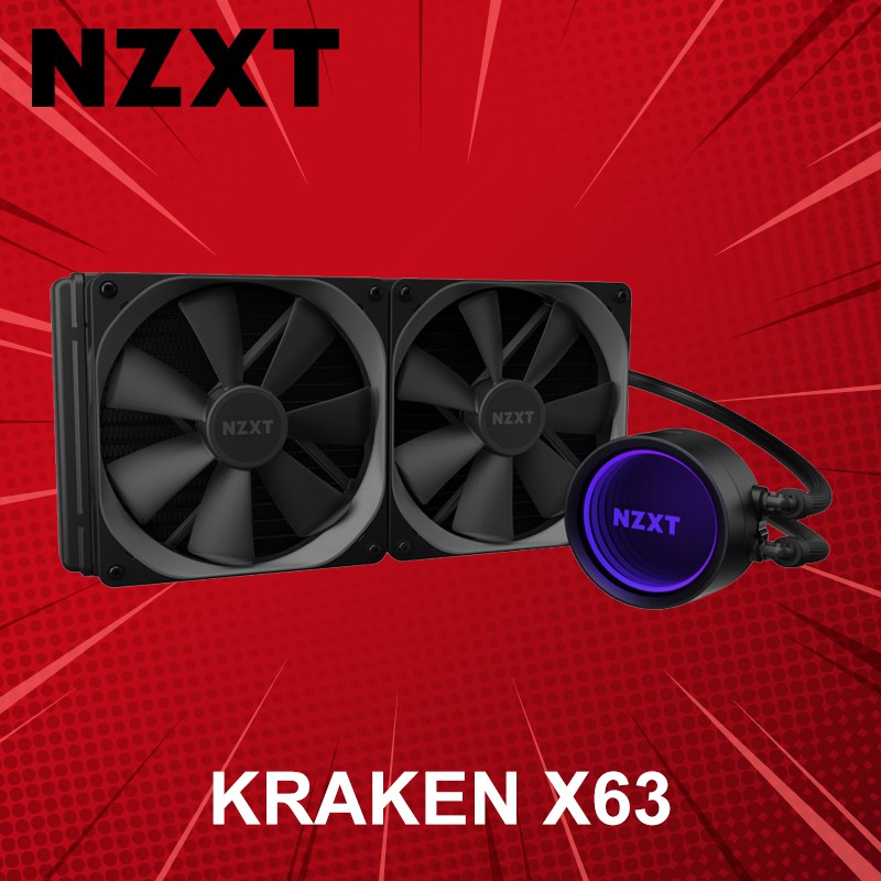ชุดน้ำปิด NZXT KRAKEN X63 รับประกันศูนย์ 6 ปี Shopee Thailand