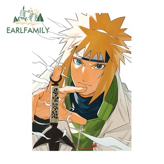 Earlfamily สติกเกอร์ไวนิล ลาย Naruto Namikaze Minato 13 ซม. x 9.4 ซม. สําหรับตกแต่งรถยนต์
