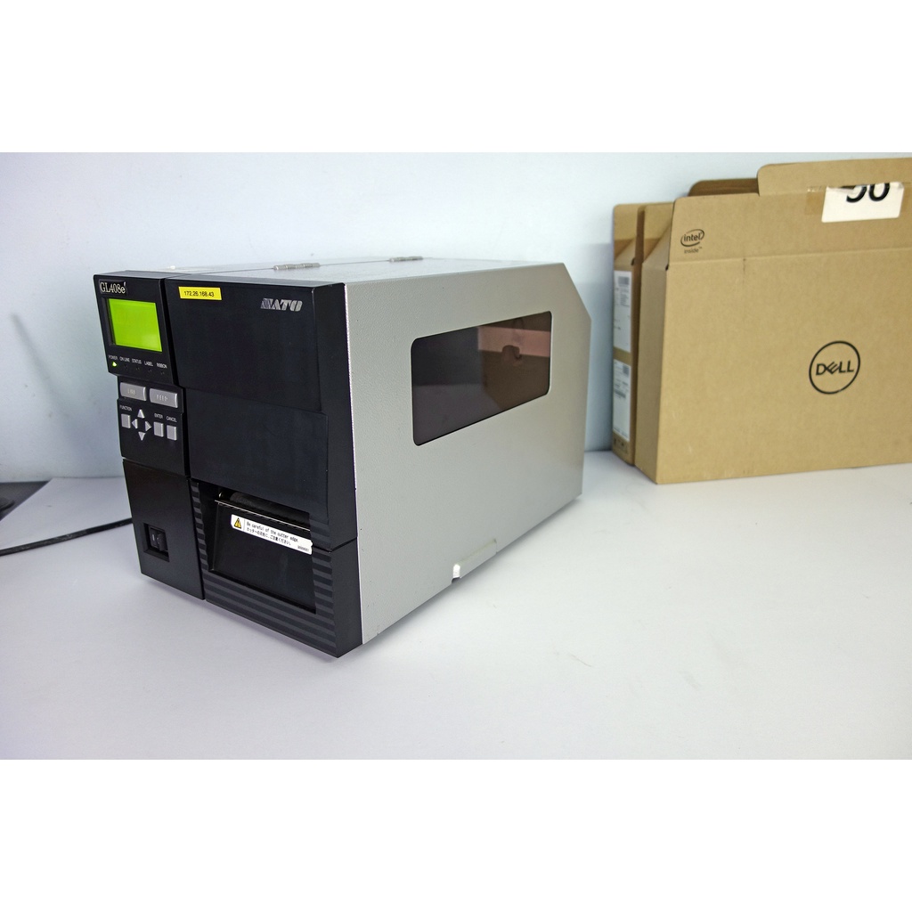 เครื่องพิมพ์บาร์โค้ด SATO GL408e Printer Barcode ประสิทธิภาพสูง ...