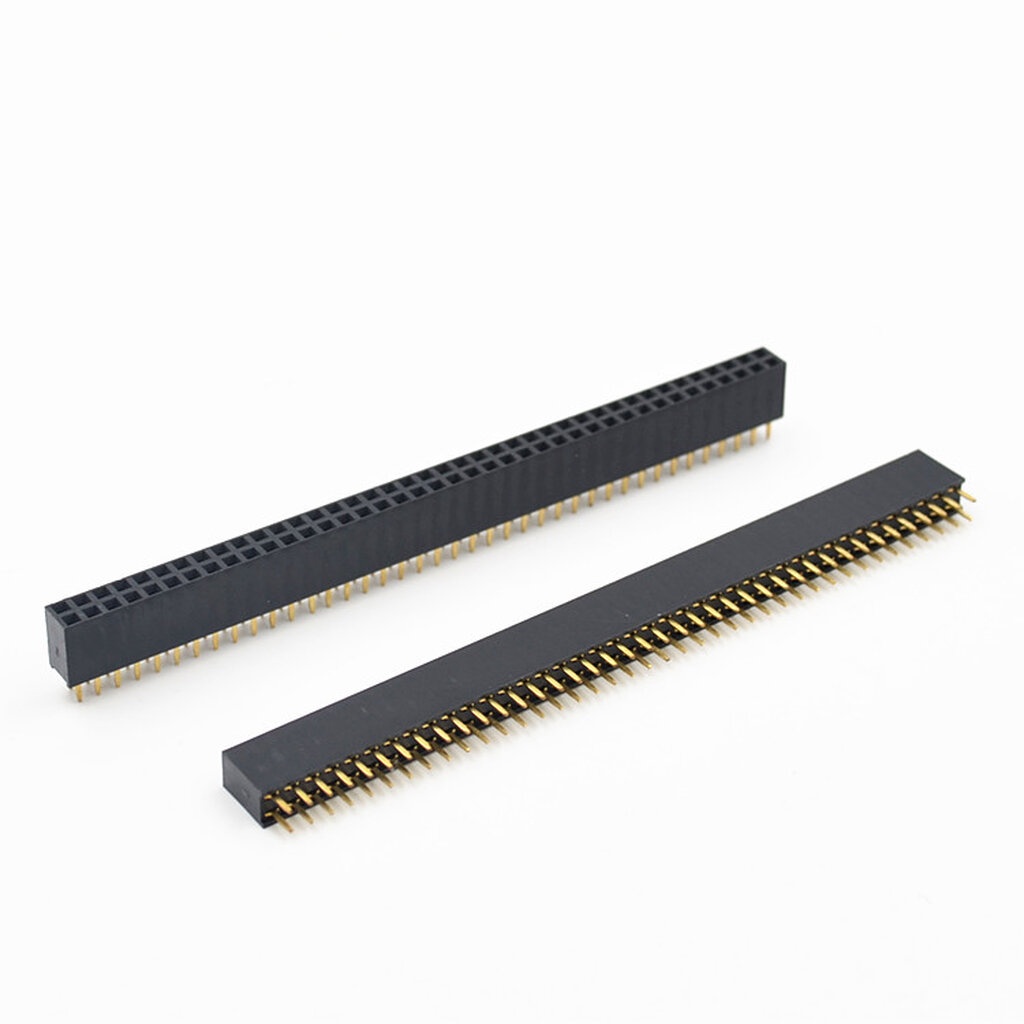 แบบขาตรง 2x40 pin 2.54mm Row Female | Shopee Thailand