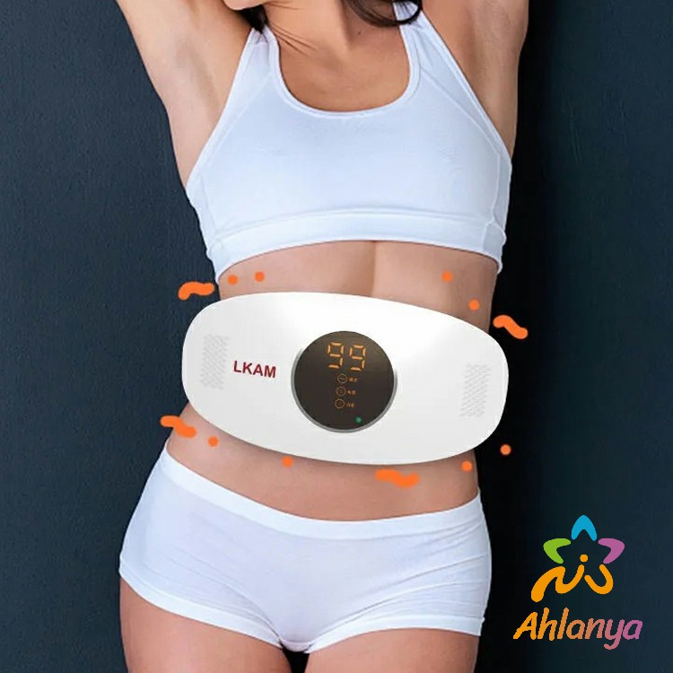 ahlanya-เข็มขัดกระชับสัดส่วนเข็มขัดลดน้ำหนัก-เข็มขัดไฟฟ้ากระชับสัดส่วน-ปรับระดับการสั่นได้-slimming-belt