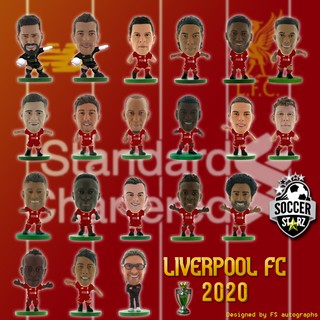 โมเดลนักฟุตบอล SoccerStarz Liverpool ลิเวอร์พูลชุดแชมป์พรีเมียร์ลีค 2019/2020 ลิขสิทธิ์แท้จากUK 100%