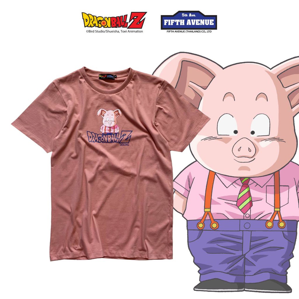 เสื้อยืดดราก้อนบอลของแท้-oolong-dragonballz-พร้อมส่ง