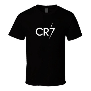 เสื้อยืด พิมพ์ลายโลโก้ Christiano Ronaldo CR7