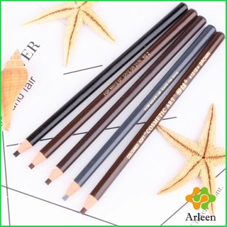 Arleen ดินสอเขียนคิ้ว ติดทนนาน ดินสอเขียนคิ้ว กันน้ำ Eye Pencil 1 PCS