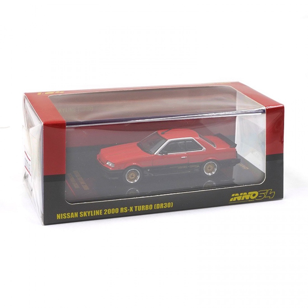 inno64-in64-r30-red-1-64-nissan-skyline-2000-turbo-rs-x-dr30-red-black-diecast-scale-model-car